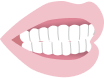 歯茎の色素沈着部切除